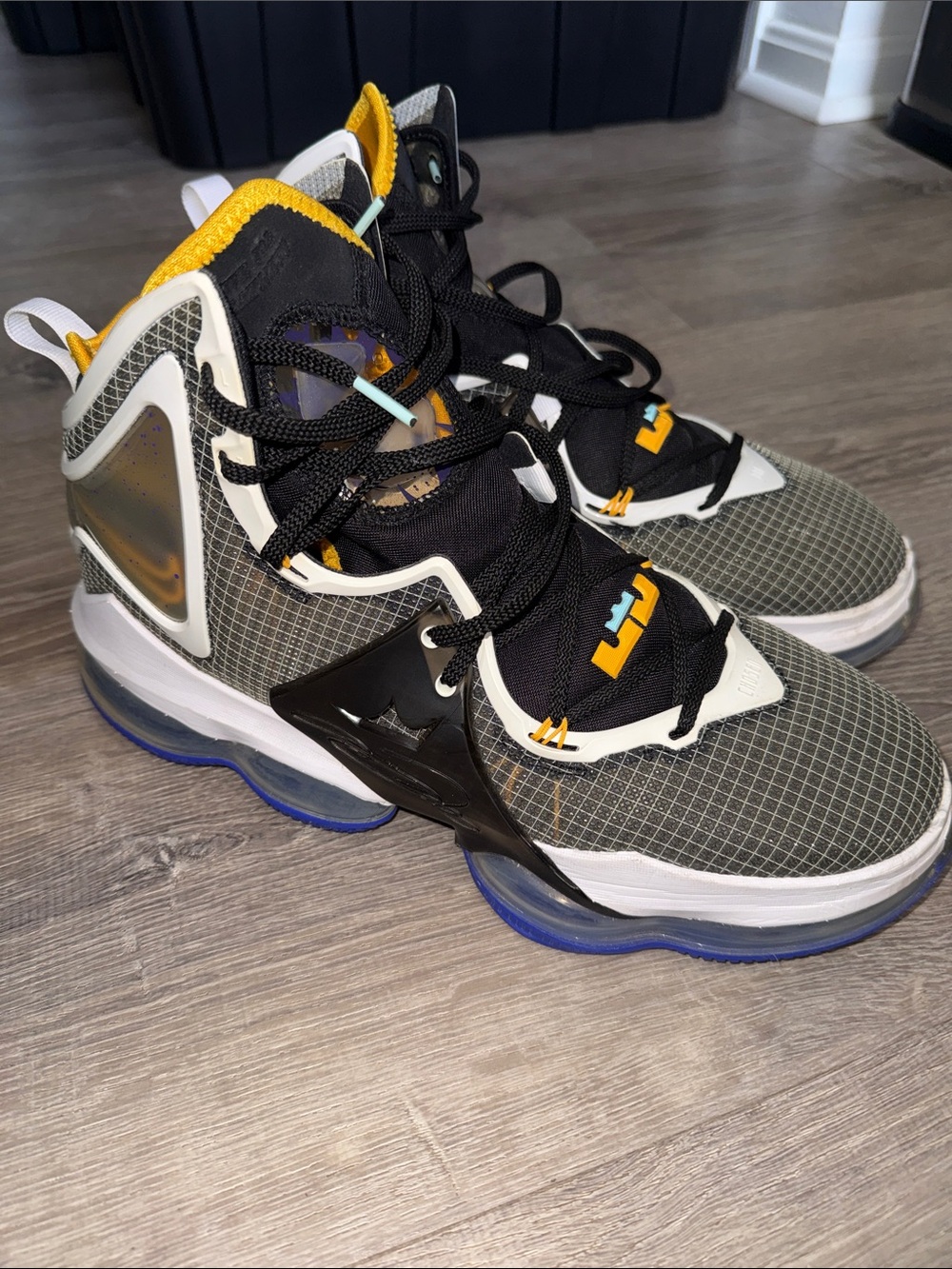 LeBron 19 Graduate Hardwood Classics like new!!